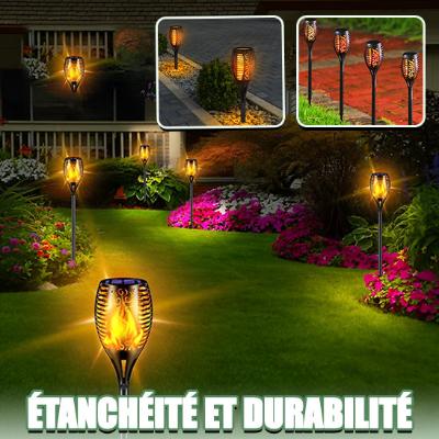 Lampe-solaire-exterieur-torche-jardin